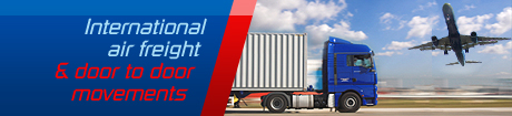 International air freight and door to door movements